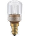E14 2W dimbar LED vintage-lampa - 7cm, 2000K, klart glas, rörformad