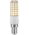 E14 7W dimbar LED-rörlampa - 8,2cm, 806lm, 2700K, klart glas