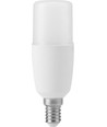 E14 7W LED-rörlampa, 10,8cm, 95-265V - 810lm, opalt glas