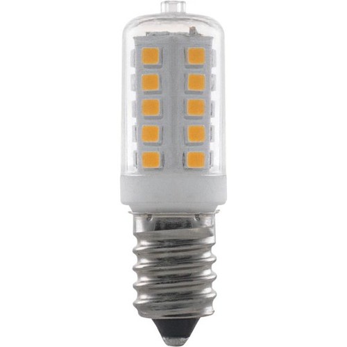 E14 3W dimbar LED-rörlampa - 5,1cm, 2700K, klart glas