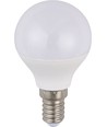 E14 3W LED-kronljuslampa, 12-60V - G45, 250lm, opalt glas