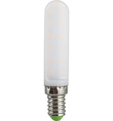 E14 4W LED-rörlampa - 9cm, 300lm, opalt glas