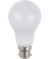 BA22d 10W LED-lampa, 12-60V - 810lm, A60, opalglas, 3000K