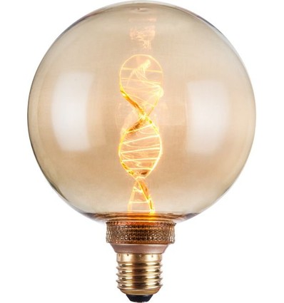 E27 3,5W dimbar LED Vintage DNA Globe G125 - 110lm, 1800K, guldglas