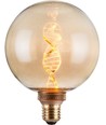 E27 3,5W dimbar LED Vintage DNA Globe G125 - 110lm, 1800K, guldglas