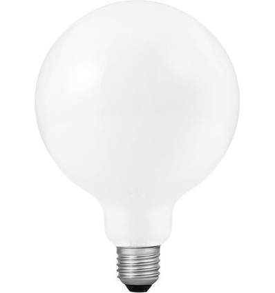 E27 12W dimbar LED-globelampa - G125, opalglas, 1500lm, 2700K