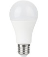 E27 10W LED-lampa, 12-60V - A60, 810lm, opalt glas, AC/DC