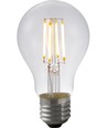 E27 4W dimbar LED-filamentlampa - A60, 2200K, klar, 380lm