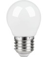 E27 2,8W dimbar LED-kronlampa - G45, filament, frostat glas, 2700K