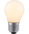 E27 2,8W dimbar LED-kronlampa - G45, filament, frostat glas, 2700K
