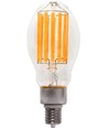 E40 65W LED-lampa - 120-277V, 12025lm, ED120, klart glas, 3000K