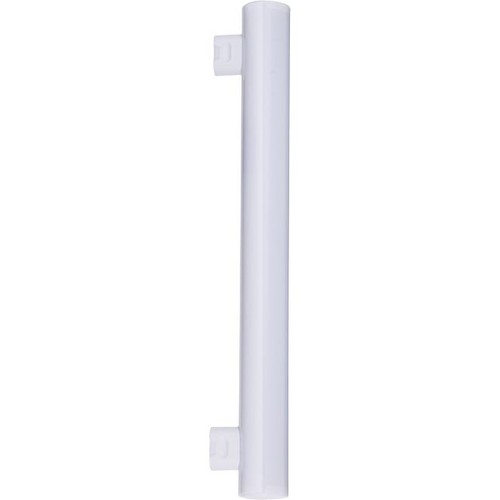 7W LED S14s T30 rörlampa - 470lm, 2700K, opalt glas