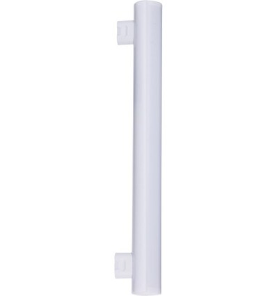 5W S14s LED-rör - 2700K, Opal, 470lm, T30 linjelampa