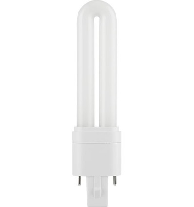G23 3W G23-SMART3 LED-lampa - 13,4 cm, Direkt/Ballast-kompatibel, 6500K, opalglas