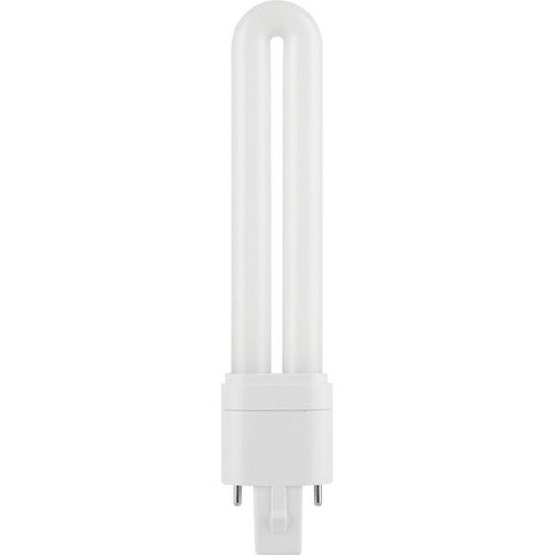 15,9cm / 5W G23 LED-lampa - 620lm, Direkt/Ballast-kompatibel, opalt glas