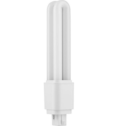 16,8cm / 9W G24d-2 LED-lampa - 1360lm, Direkt/Ballast-kompatibel, 4000K, Opalt glas