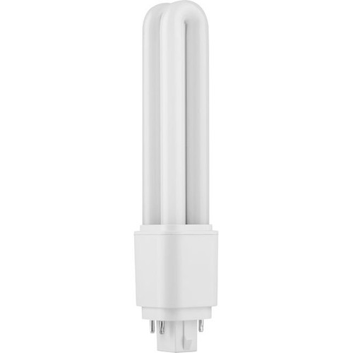 16,8cm / 9W G24q LED-lampa - 1360lm, 4-pin, glas, opal, 6500K