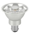 8W LED Ba15d AR56-lampa, 12V - 480lm, 10°, dimbar, 2700K, grå finish