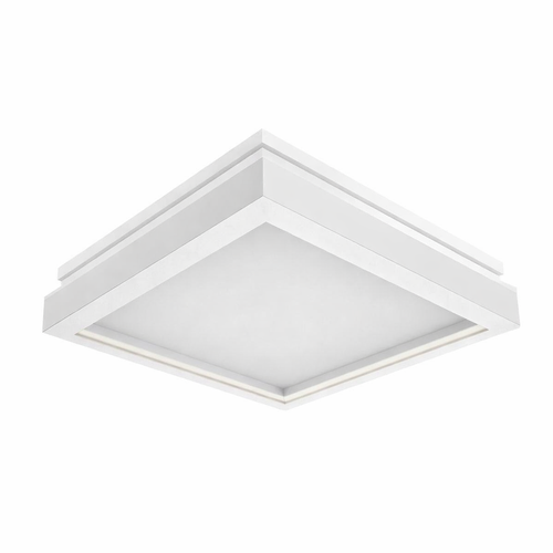 Designer LED-taklampa - 38W, 4000 lumen, 400x400mm, 4000K