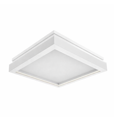 Designer LED-taklampa - 38W, 4000 lumen, 400x400mm, 4000K