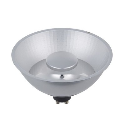 GU10 ES111 12W dimbar LED-lampa - 765lm, 35°, 3000K, grå finish
