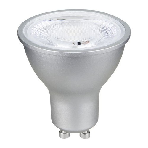 GU10 6W dimbar LED-lampa - 500lm, 2200K, 40°, silverfinish
