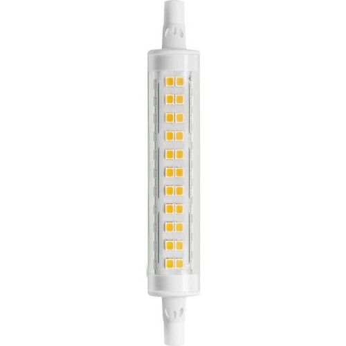 R7S 118mm / 11W LED-lampa - 1600lm, klart glas, 3000K