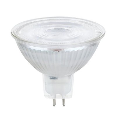 GU5.3 3,4W LED-lampa, 12V - 410lm, MR16, 36°, glas, varmvit