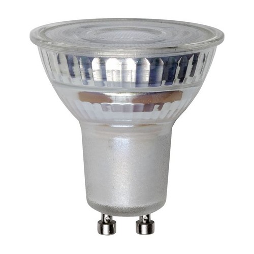 GU10 5,2W dimbar LED-lampa - 470lm, 38°, 4000K, glas, MR16