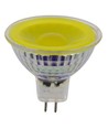 GU5.3 5W LED-lampa, 12V - MR16, 38°, gul, glas
