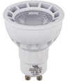 GU10 5,5W DimToWarm LED-lampa - 2000-2800K, 40°, dimbar, vit/nickel front