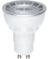 GU10 5,5W DimToWarm LED-lampa - 2000-2800K, 40°, dimbar, vit/nickel front