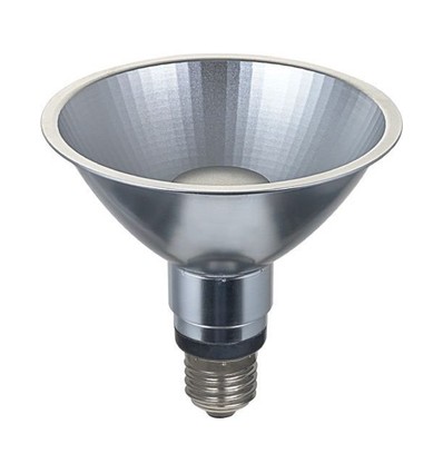 E27 16W dimbar PAR38 LED-lampa - 950lm, 2700K, 35°, grå