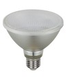 E27 10W dimbar PAR30 LED-lampa - 700lm, 36°, IP65, glas, varmvit