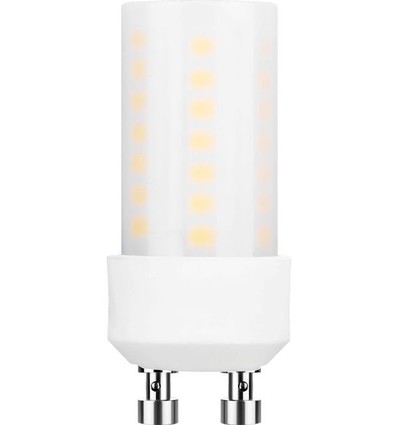 GU10 4W LED-rörlampa, 5,2cm - Dimbar, matt glas, 2700K