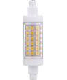 R7S 5W dimbar LED-lampa - 470lm, 3000K, klar, keramik