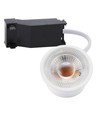 5W LED-modul, 2700K, 38° - Dimbar, vit, inkl. kopplingsbox