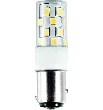 Bay15d 3W LED-lampa för navigation, 10-30V - 380lm, 5,5cm, IP65, 6500K, EMC-godkänd, fartygslampa