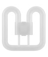 8W GR10q LED-lampa - 2D Butterfly, 4-pin, 960lm, glas, 3500K