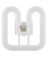 8W GR10q LED - 2D, Butterfly-rör, 4-pin, 960lm, glas, 3500K
