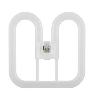 14W GR10q LED-lampa - 4-pin, 1680lm, 3500K, ersätter 28W, 2D