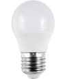 E27 3W LED-klotlampa - G45, 320lm, opalt glas