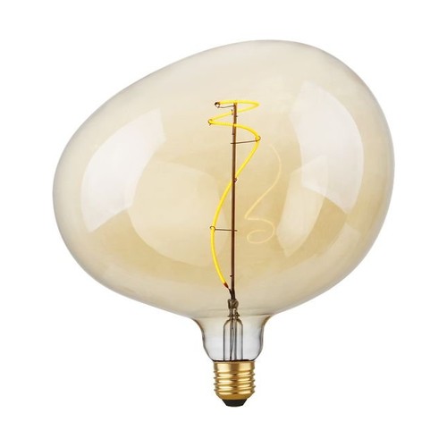 E27 4W Filament Flex Snoopy G220 - 240lm, 2200K, guldglas, dimbar