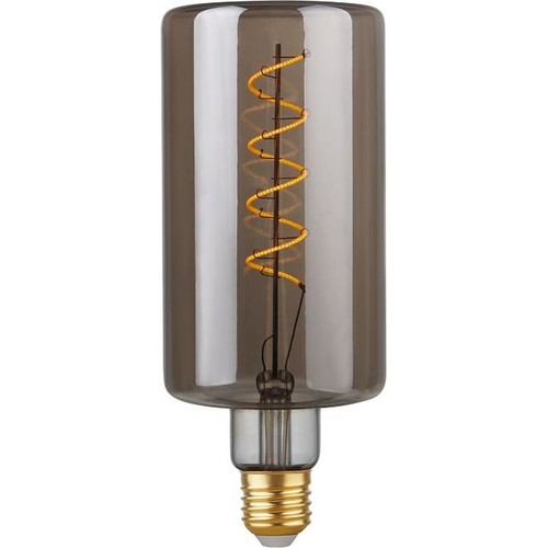 E27 4W dimbar LED-lampa - Flex Bottle, 2200K, Smoke, filament, dekorativ glödlampa