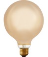 E27 6,5W dimbar LED filamentlampa - G125 Globe, 1800K, Champagneglas, 320lm