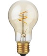 E27 2,9W dimbar LED-lampa - Slim Flex Filament, A60, 2200K, Guld, 250lm