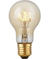 E27 4,2W dimbar LED-lampa - A60, Flex Filament, 2200K, guldglas, 470lm