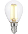 E14 7W dimbar LED-kronlampa - G45, filament, 806lm, klart glas