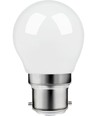 B22d 4,7W dimbar LED-kronlampa - G45, opalt glas, 2700K, filament