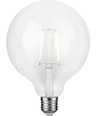 E27 2,5W dimbar LED filamentlampa - G125 Globe, 250lm, 2500K, klart glas